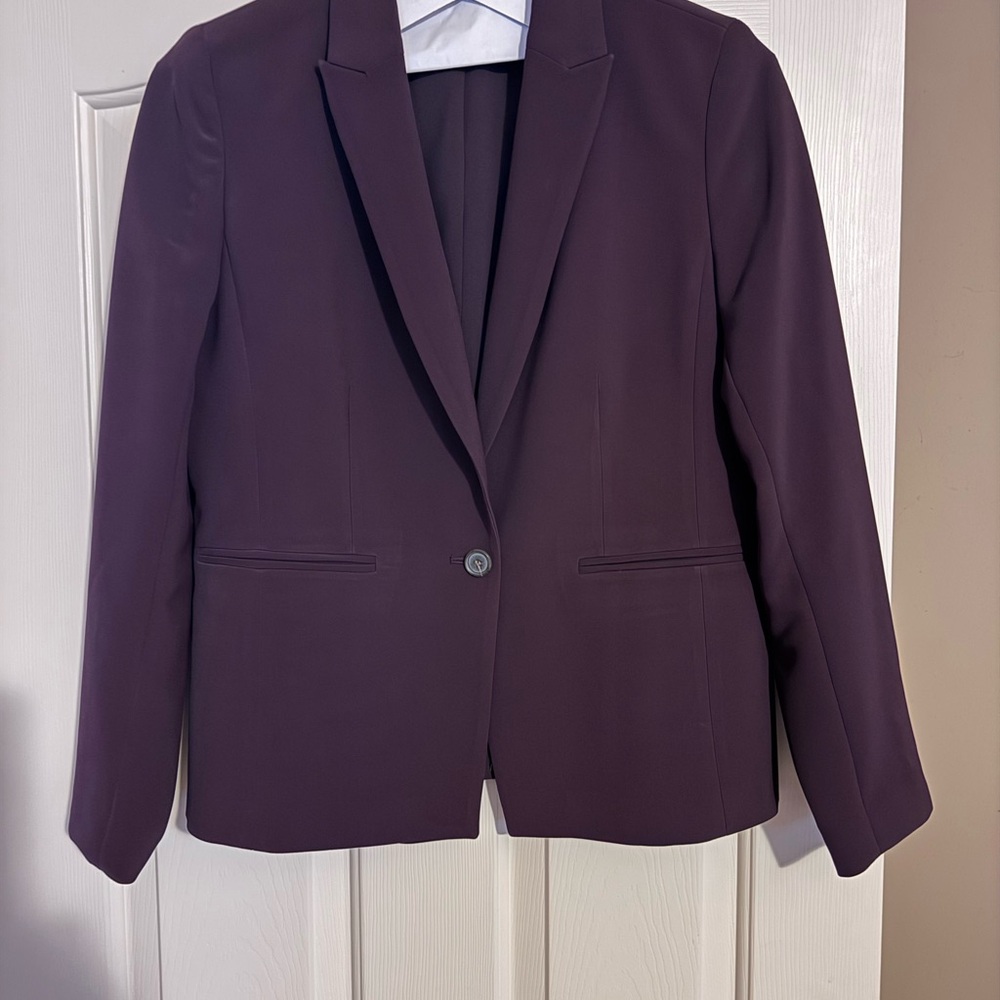Ann Taylor Plum Blazer